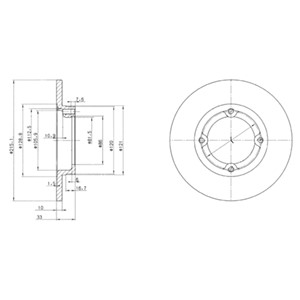Bremseskive, Framaksel, SUZUKI, 55211-82000-000, 55311-60B11, 55311-60B11-000, 55311-60B11-A00, 55511-78400-000, 55511-78401-000, 555118