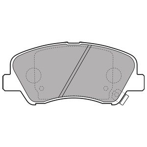 Bremseklosser sett, Framaksel, HYUNDAI,KIA, 581011RA05, 58101-1RA05, 58101-1WA05, 58101-1WA35, 58101-4LA00, 58101C8A00, 58101-C8A00, 581