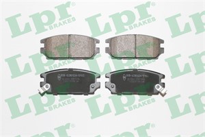 Bremseklosser sett, Bakaksel, MITSUBISHI, MR389582