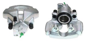 Bremsecaliper, Framaksel, Foran akselen, Venstre, VW TRANSPORTER Buss IV, TRANSPORTER Flak/chassi IV, 7D0 615 123B