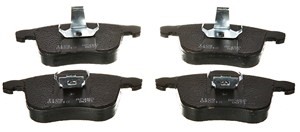 Bremseklosser sett, Foran, CADILLAC,OPEL,SAAB,VAUXHALL, 128 02 167, 12802167, 16 05 079, 16 05 138, 1605079, 1605138, 92 68 709, 9268709