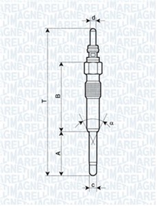 Glødeplugg, ALFA ROMEO,AUDI,CHRYSLER,DODGE,FORD,JEEP,OPEL,PLYMOUTH,ROVER,SEAT,SKODA,VW, 1 690 048, 1207068, 1207069, 1517247, 1M2118B515