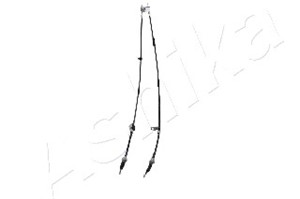 Kabel, parkeringsbremse, Bak, MAZDA 2, D65144400E, D65144400G, D65144400H, D65144400J