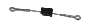 Kabel, parkeringsbremse, Bak, FORD, 1 619 118, 1 656 491, 6 502 746, 89FB2853AA