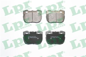 Bremseklosser sett, Framaksel, LAND ROVER 110/127, DEFENDER Cabrio, DEFENDER Station Wagon, DISCOVERY I, RANGE ROVER I, RTC5756, RTC5760