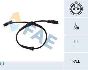 Sensor, hjulturtall, Framaksel, RENAULT, 240 540 05 17, 82 00 043 135, 82 00 296 570, 82 00 346 992, A 240 540 05 17