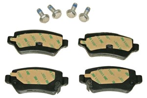 Bremseklosser sett, Bak, Foran, CHEVROLET,CHRYSLER,HYUNDAI,KIA,OPEL,TOYOTA,VAUXHALL, 1605086, 1605122, 1605128, 1605625, 1605967, 160599