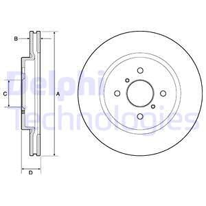 Bremseskive, Framaksel, SUZUKI SWIFT IV, 55311-71L50, 55311-71L51