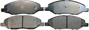 Bremseklosser sett, Framaksel, NISSAN TIIDA Halvkombi, TIIDA Sedan, 41060EE30J
