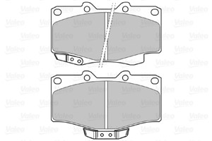 Bremseklosser sett, Framaksel, TOYOTA,VW, 04465-35031, 04465-35040, 04465-35080, 04465-35260, 04465-35280, 04465-60030, 04465-60130, 044