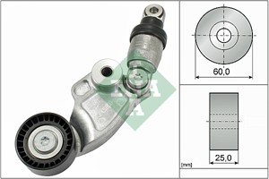 Spennarm, kilerem med ribber, MAZDA 3, 3 Sedan, 3 Skåp/halvkombi, 6 Kombi, 6 Sedan, 6 Skåp / kombi, CX-5, SH0115980C, SH01-15-980C, SH01