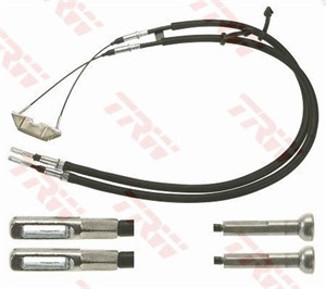 Kabel, parkeringsbremse, Bak, Høyre, Venstre, SAAB 9-5, 9-5 Kombi, 4908356, 5059829