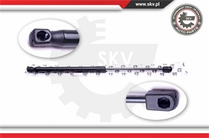 Pneumatisk fjær, motorpanser, Foran, MERCEDES-BENZ E-KLASS [W210], E-KLASS T-Model [S210], 2108800229, 2108800429, A2108800429