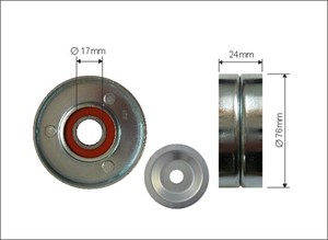 Strammerull, kilerem med ribber, AUDI A6 C4, A6 C4 Avant, 046 145 173, 046 145 283, 046 903 133 C, 46 145 173, 46 145 283, 46 903 133 C