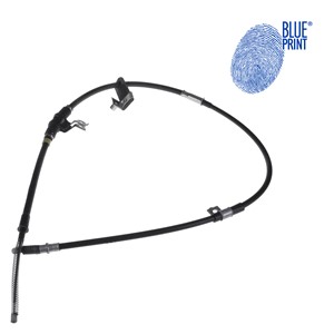 Kabel, parkeringsbremse, Bakre venstre, MITSUBISHI PAJERO II, PAJERO Canvas Top II, PROUDIA/DIGNITY, MB520892