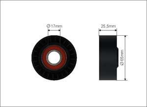 Strammerull, kilerem med ribber, JEEP,MERCEDES-BENZ, 651 200 15 70, 651 200 21 70, 6512001570, 6512002170, A 651 200 15 70, A 651 200 21