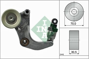 Spennarm, kilerem med ribber, HONDA CIVIC IX, CIVIC Sedan IX, CIVIC Tourer IX, CR-V IV, 31170R0A005, 31170-R0A-005, 31170R0A015, 31170-R