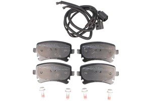 Bremseklosser sett, Bakaksel, VW PHAETON, 3D0 698 451 A, 3D0 698 451