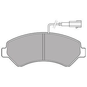 Bremseklosser sett, Framaksel, CITROËN,FIAT,PEUGEOT, 0006000629129, 0006000629130, 0006000629131, 1612433680, 1612433780, 6001073128, 71