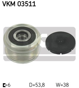 Frihjul, dynamo, OPEL,SAAB,VAUXHALL, 12 04 177, 13258483