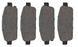Bremseklosser sett, Bakaksel, CHEVROLET,OPEL,VAUXHALL, 05 42 040, 13319294, 13411380, 13411383, 13473427, 13473428, 16 05 176, 16 05 180