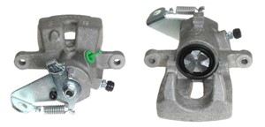 Bremsecaliper, Bak, Venstre, Bak akselen, RENAULT SCÉNIC Minibus, minivan I, 7701 206 513, 7711 135 721