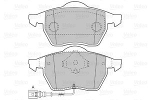 Bremseklosser sett, Framaksel, AUDI,SEAT,SKODA,VW, 1J0698151K, 1J0698151M, 8N0698151A, JZW698151C