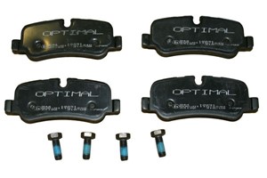 Bremseklosser sett, Bak, LAND ROVER DISCOVERY III, DISCOVERY IV, RANGE ROVER III, RANGE ROVER SPORT I, LR010664, LR015519, LR016808, LR0
