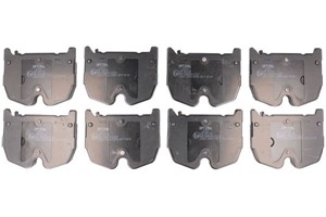 Bremseklosser sett, Foran, MERCEDES-BENZ, 0034205320, 0034207120, 0044204520, 0044204620, 1994210010