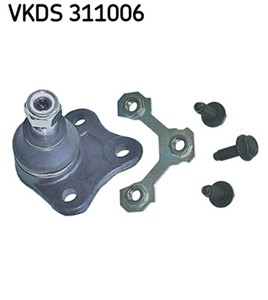 Bærekule, Framaksel venstre, Nede, AUDI,SEAT,SKODA,VW, 1J0 407 365 A, 1J0 407 365 B, 1J0 407 365 C, 1J0 407 365 D, 1J0 407 365 H, 1J0 40