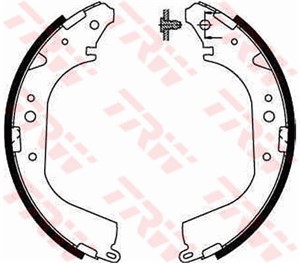 Bremsesko sett, Bakaksel, NISSAN,TOYOTA, 04495-34020, 04495-60010, 04495-60011, 04495-60020, 04495-60030, 04495-60031, 04495-60050, 0449
