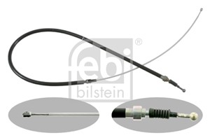 Kabel, parkeringsbremse, Bakre venstre, Høyre bak, AUDI,SEAT,SKODA,VW, 1J0 609 721 T