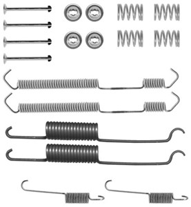 Tilbehørsett, bremsesko, Bakaksel, CITROËN,FIAT,FORD,LDV,NISSAN,PEUGEOT, 0000007567157, 41006-91000, 4210691, 43206-91000, 6530691, 7550