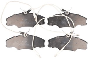 Bremseklosser sett, Framaksel, PEUGEOT 406, 406 Break, 425131, 425268