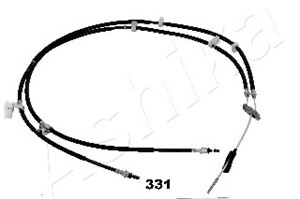 Kabel, parkeringsbremse, Bak, MAZDA 3, 3 Sedan, BS3E44200F, BS3E44200H, BS3E44200J, BS3E44200K