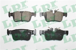 Bremseklosser sett, Bakaksel, VOLVO S90 II, V90 Kombi II, 31423653, 31423654, 31665837, 31687502