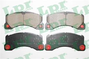 Bremseklosser sett, Framaksel, PORSCHE CAYENNE, PANAMERA, VW TOUAREG, 7P0698151, 7P0698151B, 7P0698151C, 7P0698151D, 7P6698151, 7P669815