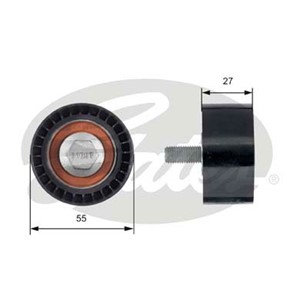 Styrerulle-kilerem tannrem, LADA, 21126-1006135, 21126-1006135-00