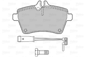 Bremseklosser sett, Framaksel, MERCEDES-BENZ A-KLASS [W169], B-KLASS Sports Tourer [W245], 1694200220, 1694200320, 1694200720, 169420092