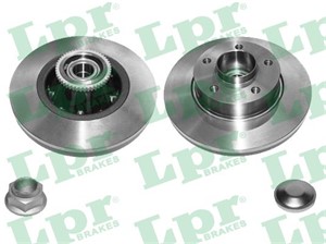 Bremseskive, Bakaksel, RENAULT,NISSAN,OPEL,VAUXHALL, 4320600QAB, 4320600QAC, 4320600QAD, 4320600QAE, 4408276, 4411910, 4413736, 4414633,