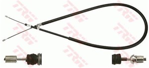 Kabel, parkeringsbremse, Bak, Høyre, Venstre, RENAULT CLIO I, 77 00 802 686
