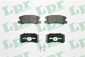 Bremseklosser sett, Bakaksel, CITROËN,MITSUBISHI,PEUGEOT, 068020256AA, 068028671AA, 1611838980, 425390, 425391, 425448, 4605A447, 4605A4