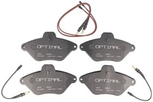 Bremseklosser sett, Framaksel, CITROËN XANTIA, XANTIA Break, 425113, 425157, 425292, 55245385, 60750511, 795026, 95667787, B31R-18-140,