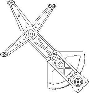 Vindusheis, Foran venstre, OPEL CORSA B, CORSA B Skåp/halvkombi, 01 40 227, 1 40 227, 90388865, MB110517, MB242115, MB242116, MB242117,