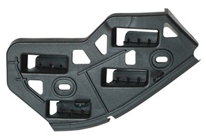 Holder, støtfanger, Foran venstre, VW POLO, POLO Sedan IV, 6Q0 807 183A