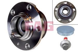 Hjullagersett, Bakaksel, AUDI A1 CITY CARVER, A1 Sportback, SEAT ARONA, IBIZA V, SKODA KAMIQ, SCALA, VW POLO VI, 2Q0 501 611 B, 2Q0 501