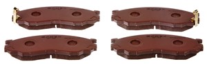Bremseklosser sett, Foran, MITSUBISHI L 300 Buss III, L 300 Flak/chassi III, L200, L400 Buss, L400 Skåp, MR389547, MZ690338