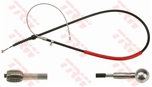 Kabel, parkeringsbremse, Bak, Bakre venstre, Høyre bak, Høyre, Venstre, AUDI TT, TT Roadster, 8N0 609 721 F