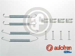 Tilbehørsett, bremsesko, Bakaksel, ABARTH,FIAT,LANCIA