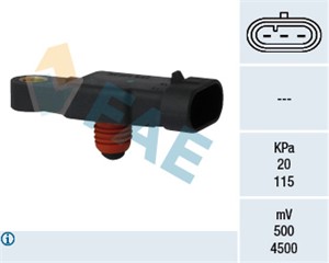 Sensor, sugerørtrykk, CHEVROLET,DAEWOO,OPEL, 25184083, 96325870